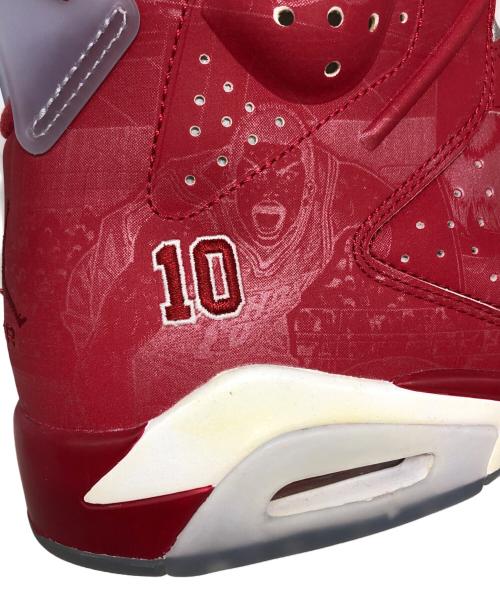 NIKE（ナイキ）NIKE (ナイキ) SLAM DUNK (スラムダンク) AIR JORDAN 6 RETRO レッド サイズ:SIZE 29cmの古着・服飾アイテム