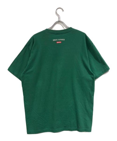SUPREME（シュプリーム）Supreme (シュプリーム) Ernie Barnes Tee グリーン サイズ:SIZE Mの古着・服飾アイテム