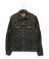 LEVI'S（リーバイス）の古着「ブラックデニムジャケット」｜ブラック