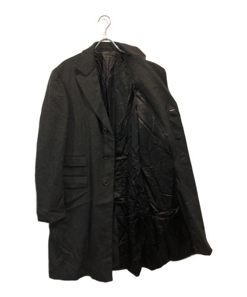Belvest（ベルヴェスト）Belvest (ベルヴェスト) ウールチェスターコート グレー サイズ:50の古着・服飾アイテム