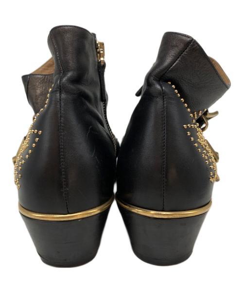 Chloe（クロエ）Chloe (クロエ) SUSANNAショートブーツ ブラック サイズ:SIZE 37の古着・服飾アイテム