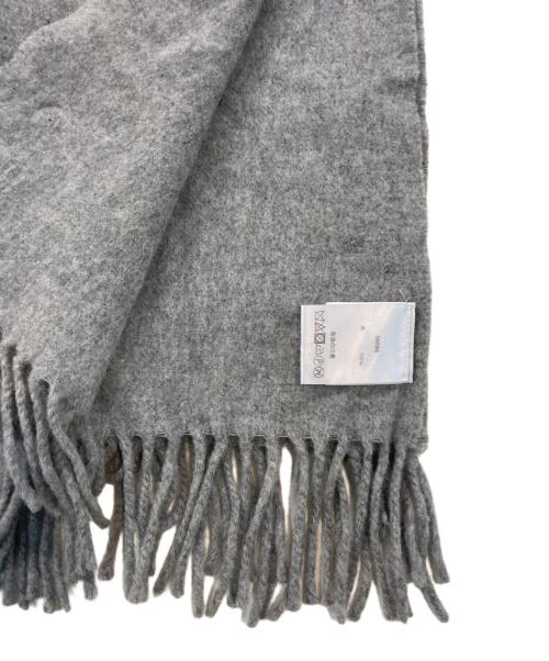 Acne studios（アクネ ストゥディオス）ACNE STUDIOS (アクネ ストゥディオス) ウールストール グレーの古着・服飾アイテム