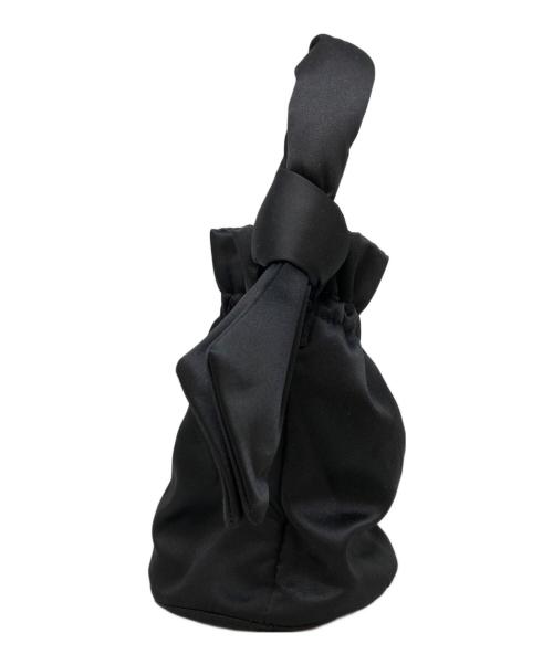 GANNI（ガニー）Ganni (ガニー) オケージョントップハンドルノットバッグ ブラックの古着・服飾アイテム