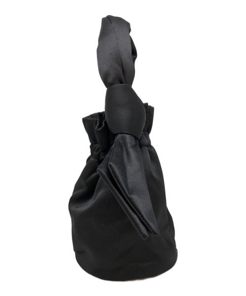 GANNI（ガニー）Ganni (ガニー) オケージョントップハンドルノットバッグ ブラックの古着・服飾アイテム