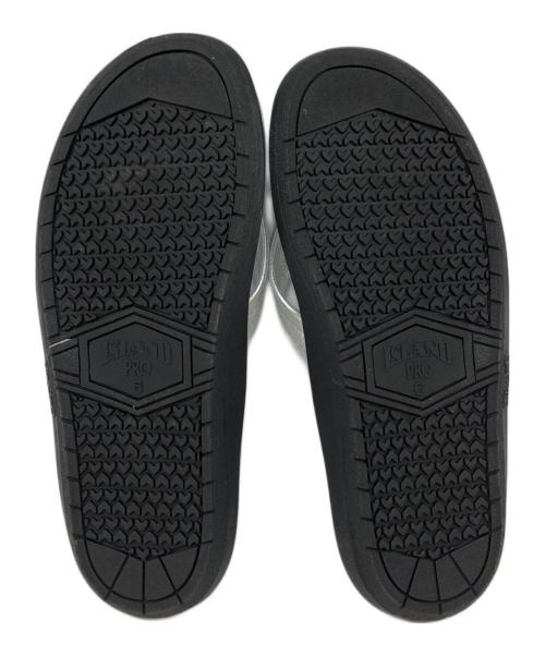 ISLAND SLIPPER（アイランドスリッパ）ISLAND SLIPPER (アイランドスリッパ) メタリックビーチサンダル シルバー サイズ:SIZE 6の古着・服飾アイテム