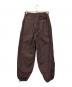 TODAYFUL (トゥデイフル) ナイロントラックパンツ ブラウン サイズ:SIZE 38：7000円