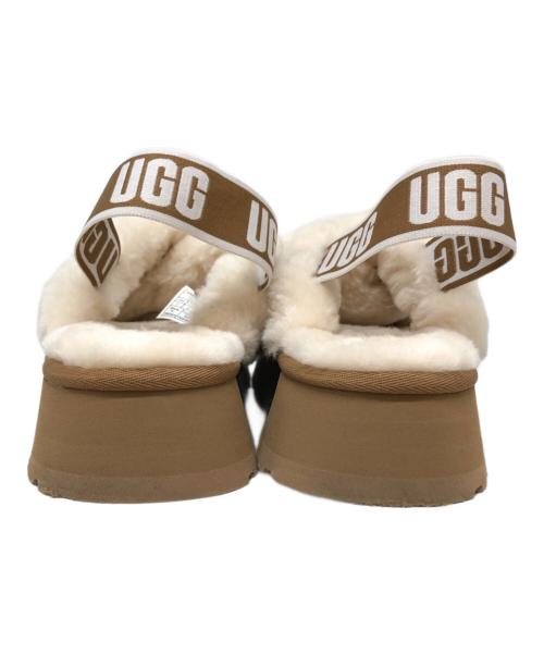 UGG（アグ）UGG (アグ) ディスコ クロス スライド ベージュ サイズ:24㎝の古着・服飾アイテム