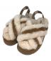UGG（アグ）の古着「ディスコ クロス スライド」｜ベージュ