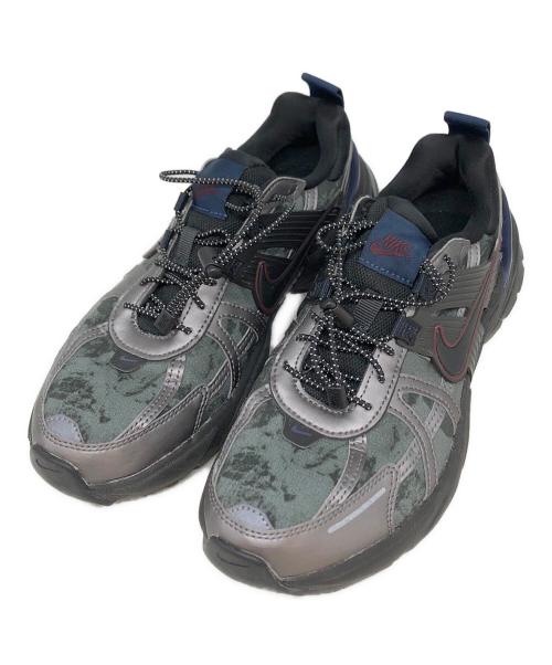 NIKE（ナイキ）NIKE (ナイキ) V2Kランローカットスニーカー グリーン×ブラック サイズ:SIZE 24.5cmの古着・服飾アイテム