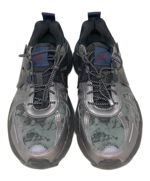 NIKE（ナイキ）NIKE (ナイキ) V2Kランローカットスニーカー グリーン×ブラック サイズ:SIZE 24.5cmの古着・服飾アイテム