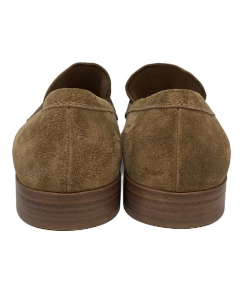 Gianvito Rossi（ジャンヴィト ロッシ）Gianvito Rossi (ジャンヴィト・ロッシ) スウェードローファー ベージュ サイズ:SIZE 39の古着・服飾アイテム