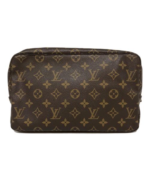 LOUIS VUITTON（ルイ ヴィトン）LOUIS VUITTON (ルイ ヴィトン) コスメポーチ ブラウンの古着・服飾アイテム