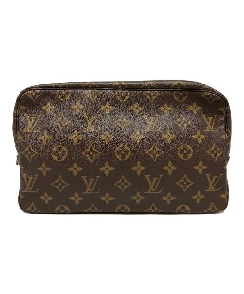 LOUIS VUITTON（ルイ ヴィトン）LOUIS VUITTON (ルイ ヴィトン) コスメポーチ ブラウンの古着・服飾アイテム