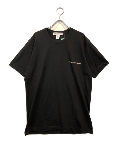 COMME des GARCONS SHIRT（コムデギャルソンシャツ）COMME des GARCONS SHIRT (コムデギャルソンシャツ) 25SS Collection FO-T026 Plain Tee ブラック サイズ:XLの古着・服飾アイテム