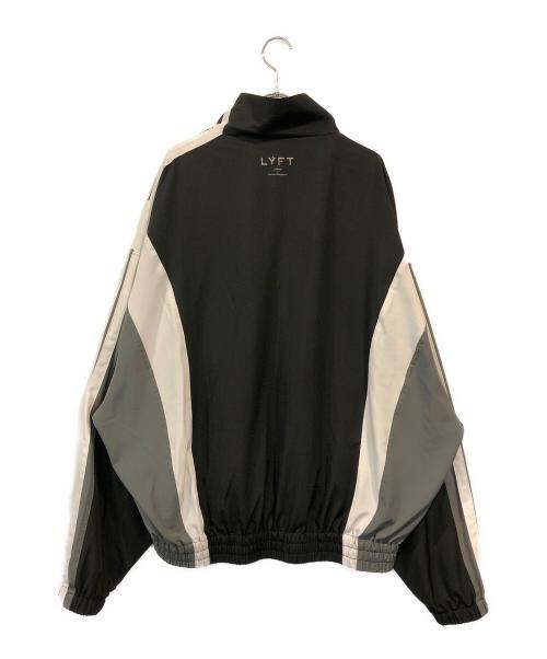 Lyft（リフト）Lyft (リフト) 2Line Oversize Track Jacket ブラック サイズ:XLの古着・服飾アイテム