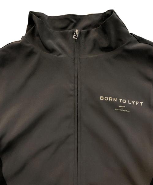 Lyft（リフト）Lyft (リフト) 2Line Oversize Track Jacket グレー×ボルドー サイズ:XLの古着・服飾アイテム