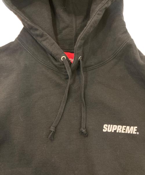 SUPREME（シュプリーム）Supreme (シュプリーム) クラウンロゴプリントフーディ ブラック サイズ:SIZE Lの古着・服飾アイテム
