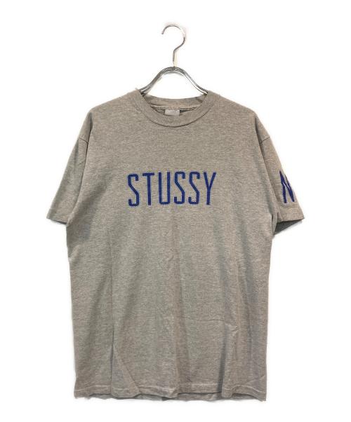 stussy（ステューシー）stussy (ステューシー) オールドロゴTシャツ グレー サイズ:Mの古着・服飾アイテム