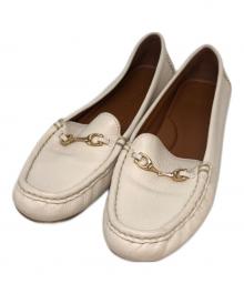 COACH（コーチ）の古着「ビットローファー」｜アイボリー