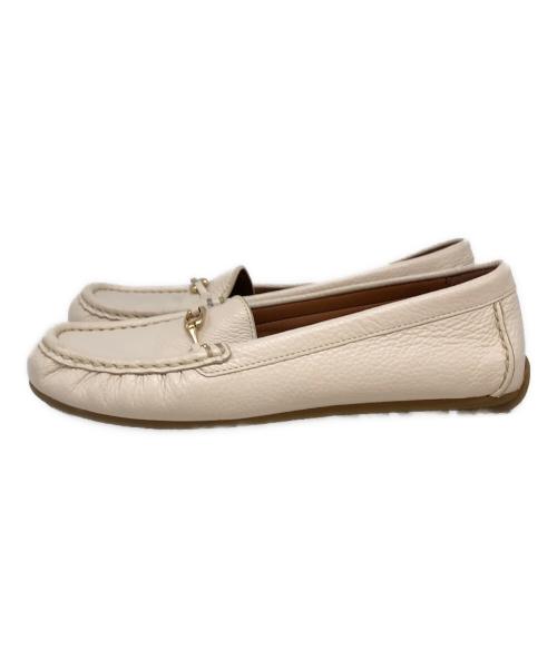 COACH（コーチ）COACH (コーチ) ビットローファー アイボリー サイズ:SIZE 6の古着・服飾アイテム