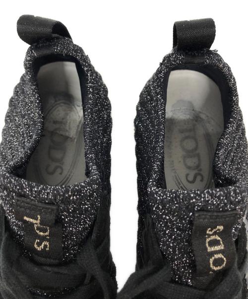 TOD'S（トッズ）TOD'S (トッズ) SPORTIVA A LEGG シューズ ブラック サイズ:36の古着・服飾アイテム