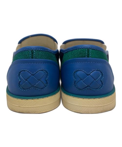 BOTTEGA VENETA（ボッテガベネタ）BOTTEGA VENETA (ボッテガベネタ) スリッポン ブルー サイズ:37の古着・服飾アイテム