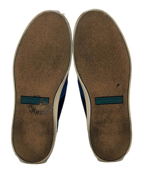 BOTTEGA VENETA（ボッテガベネタ）BOTTEGA VENETA (ボッテガベネタ) スリッポン ブルー サイズ:37の古着・服飾アイテム