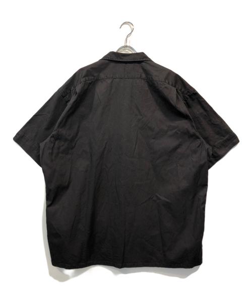 POLO RALPH LAUREN（ポロ・ラルフローレン）POLO RALPH LAUREN (ポロ・ラルフローレン) POLO SPORTS 刺繍オープンカラーシャツ ブラック サイズ:Mの古着・服飾アイテム