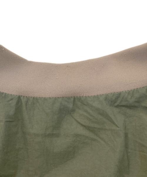 NANGA（ナンガ）NANGA (ナンガ) ソフトノーカラーダウンカーディガン グリーン サイズ:SIZE Lの古着・服飾アイテム