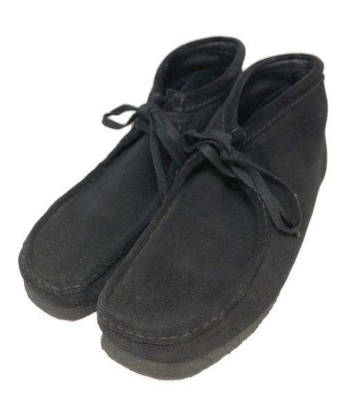 CLARKS（クラークス）CLARKS (クラークス) WALLABEE BOOTS ブラック サイズ:SIZE 26.5cmの古着・服飾アイテム