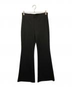 Aveniretoileアベニールエトワール）の古着「ストレッチポンチフレアレギンスパンツ」｜ブラック