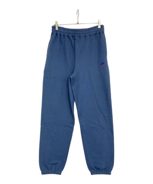 RUSSELL ATHLETIC（ラッセルアスレチック）RUSSELL ATHLETIC (ラッセルアスレチック) ロゴ刺繍スウェットパンツ ブルー サイズ:SIZE Mの古着・服飾アイテム