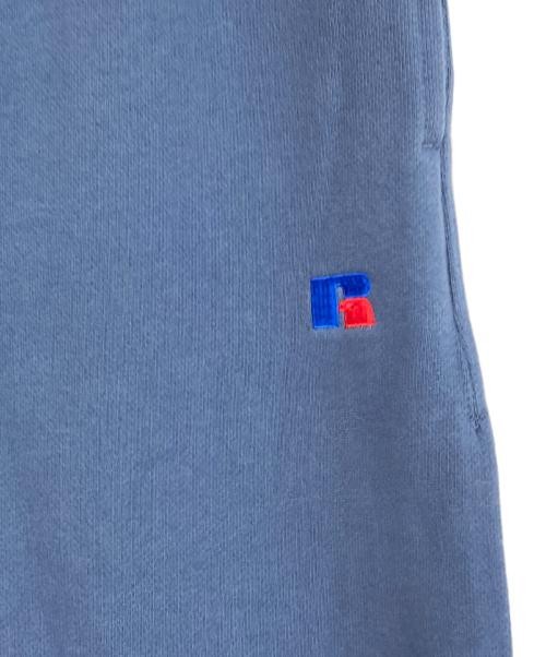 RUSSELL ATHLETIC（ラッセルアスレチック）RUSSELL ATHLETIC (ラッセルアスレチック) ロゴ刺繍スウェットパンツ ブルー サイズ:SIZE Mの古着・服飾アイテム