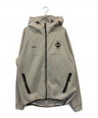 F.C.R.B.エフシーレアルブリストル）の古着「ベンチレーショントレーニングフーディ」｜グレー