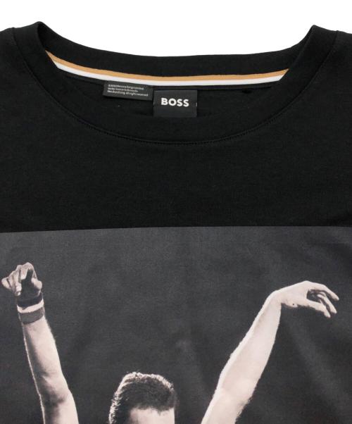 BOSS（ボス）BOSS (ボス) Freddy Mercury 半袖カットソー ブラック サイズ:Mの古着・服飾アイテム