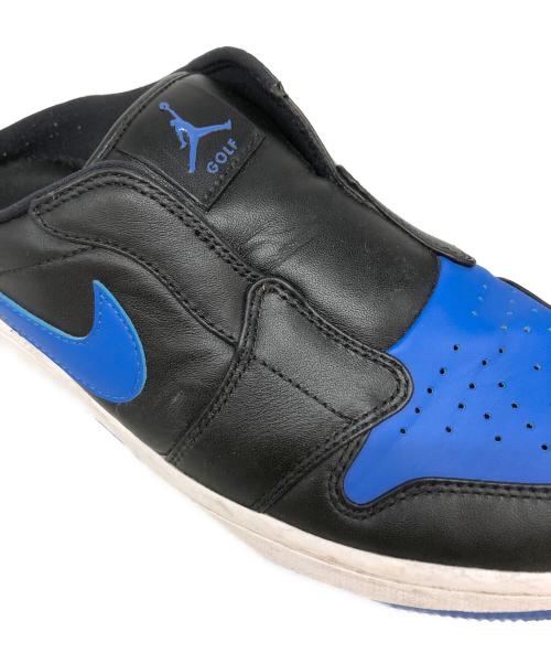 NIKE（ナイキ）NIKE (ナイキ) エアジョーダン1 ミュール ゴルフ ブルー×ブラック サイズ:SIZE 27cmの古着・服飾アイテム