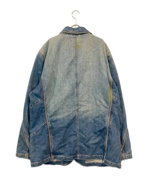 MARITHE+FRANCOIS GIRBAUD（マリテフランソワジルボー）MARITHE+FRANCOIS GIRBAUD (マリテフランソワジルボー) デニムカバーオール インディゴ サイズ:XXXLの古着・服飾アイテム