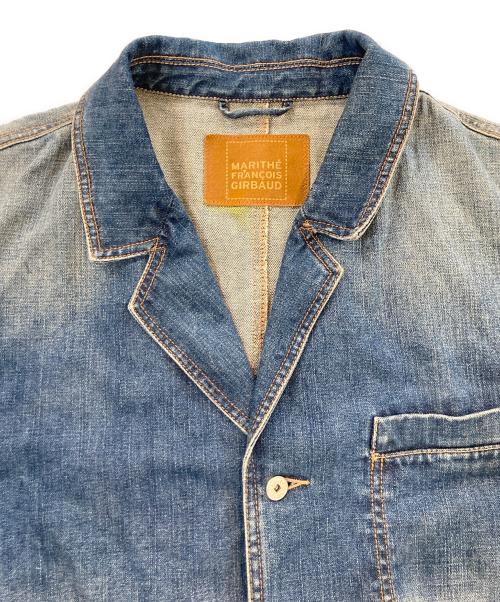 MARITHE+FRANCOIS GIRBAUD（マリテフランソワジルボー）MARITHE+FRANCOIS GIRBAUD (マリテフランソワジルボー) デニムカバーオール インディゴ サイズ:XXXLの古着・服飾アイテム