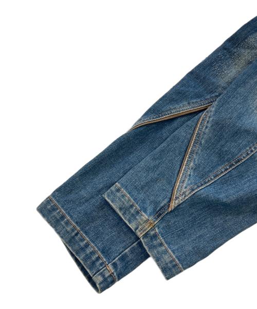 MARITHE+FRANCOIS GIRBAUD（マリテフランソワジルボー）MARITHE+FRANCOIS GIRBAUD (マリテフランソワジルボー) デニムカバーオール インディゴ サイズ:XXXLの古着・服飾アイテム