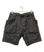 GOLDWINゴールドウイン）の古着「Rip-stop Light Cargo Shorts」｜ブラック