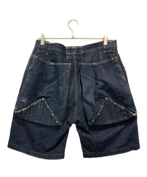 KAPITAL（キャピタル）KAPITAL (キャピタル) リベットデニムショートパンツ インディゴ サイズ:SIZE4の古着・服飾アイテム
