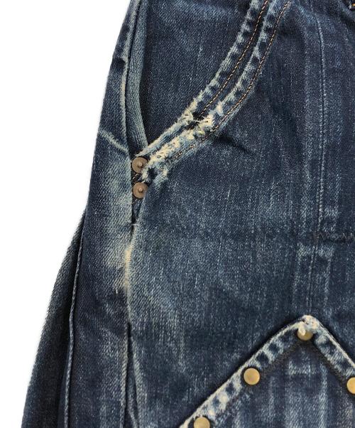 KAPITAL（キャピタル）KAPITAL (キャピタル) リベットデニムショートパンツ インディゴ サイズ:SIZE4の古着・服飾アイテム