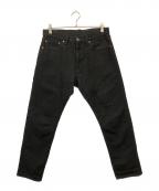 MOMOTARO JEANS桃太郎ジーンズ）の古着「ドビー パンツ ジーンズ」｜ブラック