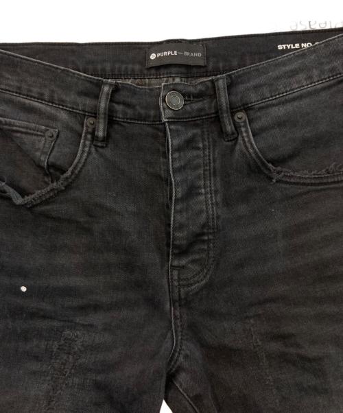 PURPLE BRAND（パープルブランド）Purple BRAND (パープルブランド) デニムパンツ ブラック サイズ:SIZE 30の古着・服飾アイテム