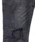 中古・古着 Purple BRAND (パープルブランド) デニムパンツ ブラック サイズ:SIZE 30：8000円