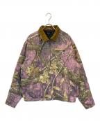 HUFハフ）の古着「REALTREE MEGABLAST WORK JACKET」｜パープル