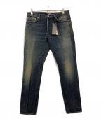 Christian Diorクリスチャン ディオール）の古着「1947セルビッジヘリテージデニムパンツ」｜インディゴ