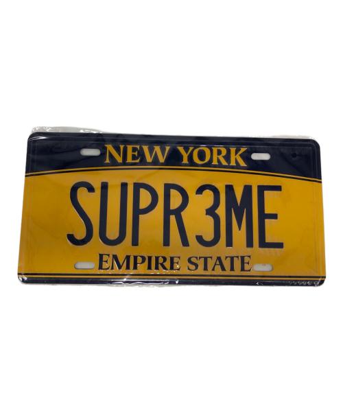 SUPREME（シュプリーム）Supreme (シュプリーム) ナンバープレート 未使用品の古着・服飾アイテム