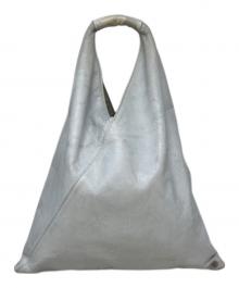 MM6 Maison Margiela（エムエムシックスメゾンマルジェラ）の古着「レザージャパニーズトートバッグ」｜ホワイト