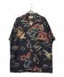 RRL（ダブルアールエル）の古着「TROPICAL PRINT HAWAIIAN SHIRTS」｜ネイビー